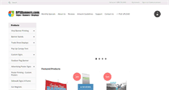 Desktop Screenshot of dpsbanners.com